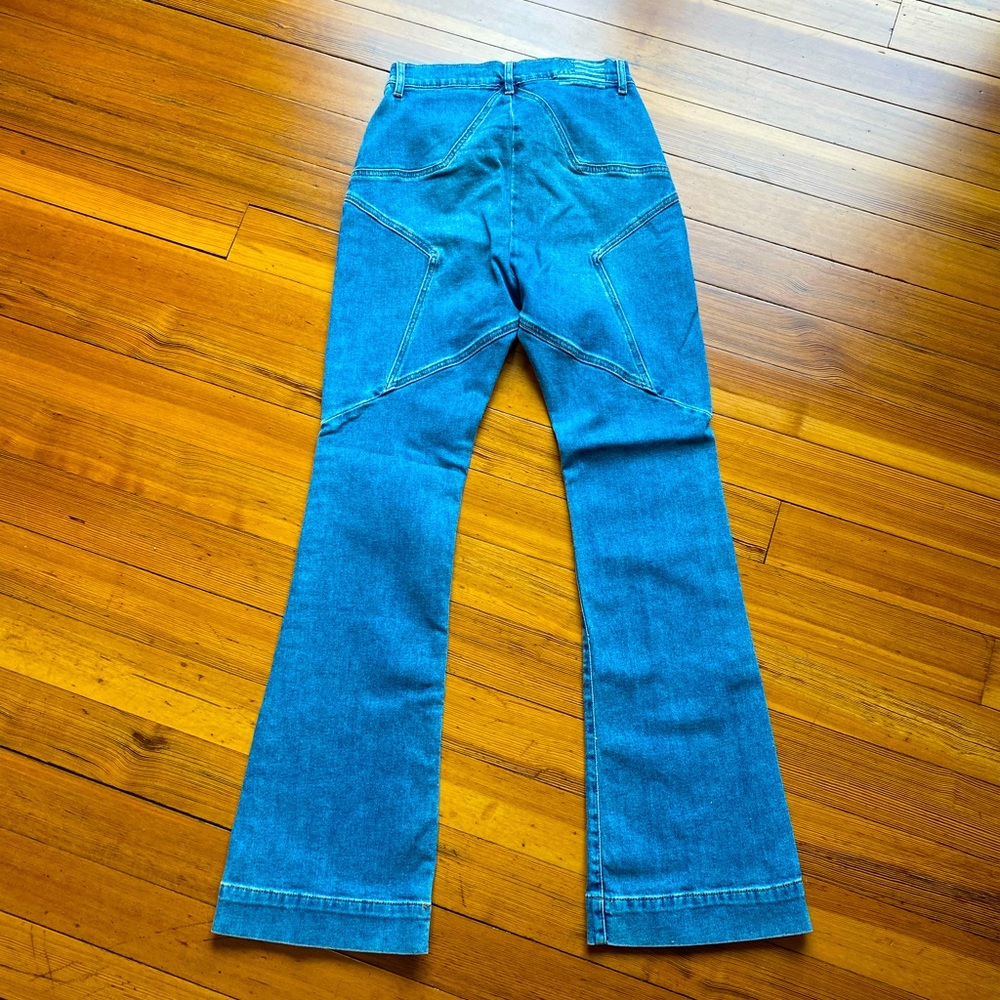 Revice Denim star booty flares